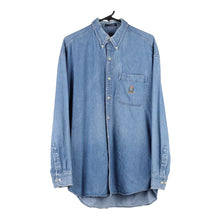  Vintage blue Tommy Hilfiger Denim Shirt - mens medium