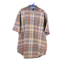  Vintage multicoloured Tommy Hilfiger Short Sleeve Shirt - mens large