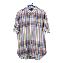  Vintage blue Tommy Hilfiger Short Sleeve Shirt - mens medium