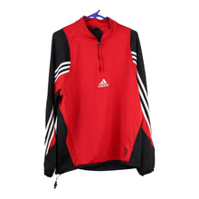  Vintage red Grant Soccer Adidas Track Jacket - mens large