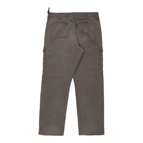 Vintage grey Wrangler Carpenter Trousers - mens 34" waist