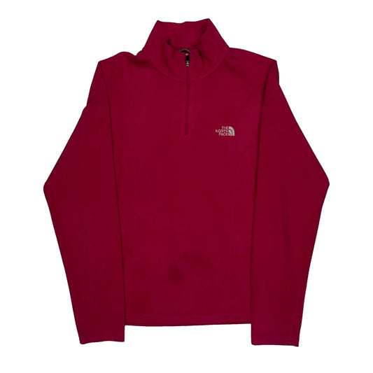 The North Face Fleece - Medium Red Polyester