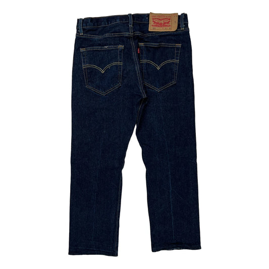 Levis 501 Jeans - 30W 28L Dark Wash Denim
