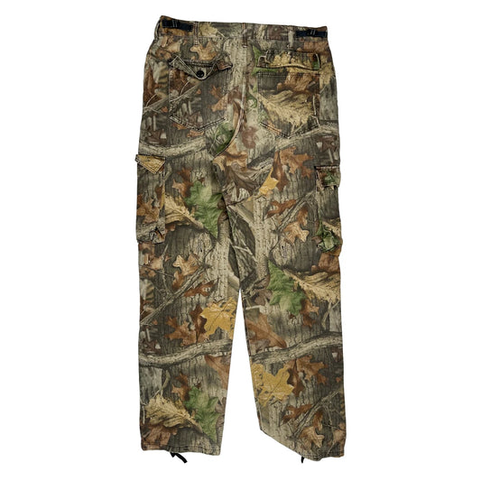Propper Camo Cargo Trousers - 34W 32L Khaki Cotton