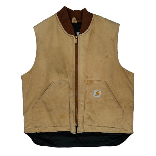 Carhartt Gilet - XL Beige Cotton