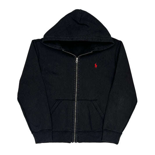 Polo By Ralph Lauren Hoodie - Medium Black Cotton