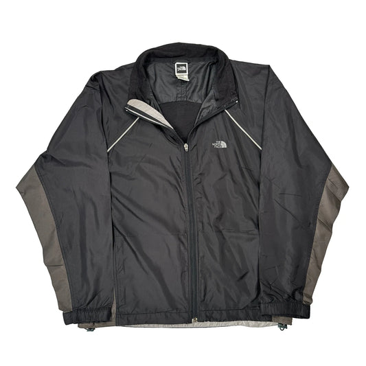 The North Face Windbreaker - Large Black Polyester