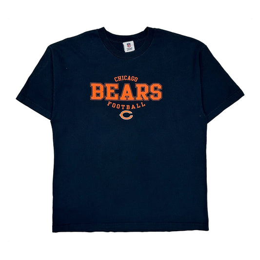 Chicago Bears Nfl T-Shirt - XL Navy Cotton
