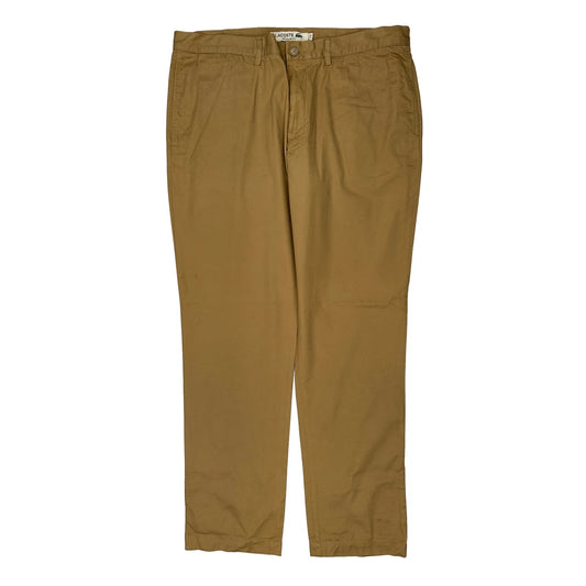 Lacoste Chinos - 38W 34L Khaki Cotton