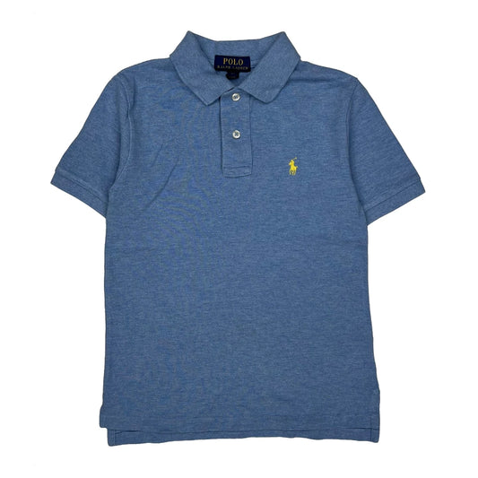 Age 8 Polo By Ralph Lauren Polo Shirt - Small Blue Cotton