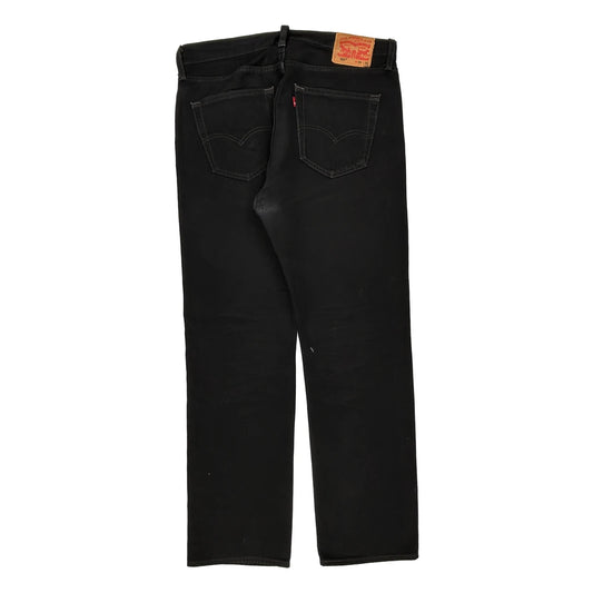 Levis Jeans - 36W 32L Black Cotton