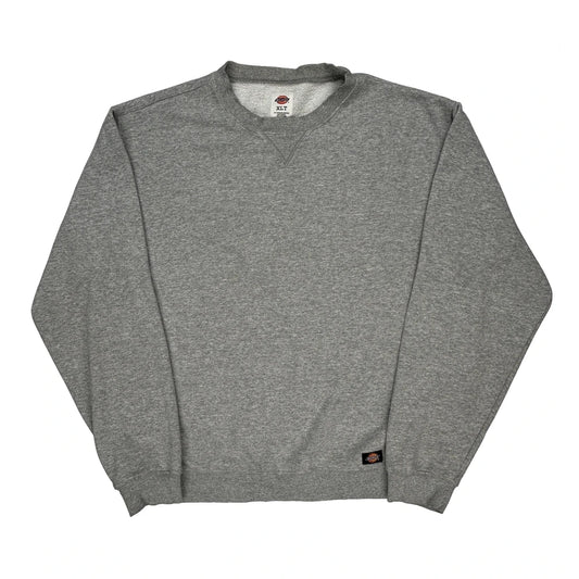 Dickies Sweatshirt - XL Grey Cotton Blend