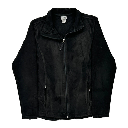 Champion Fleece Jacket - Medium Black Polyester