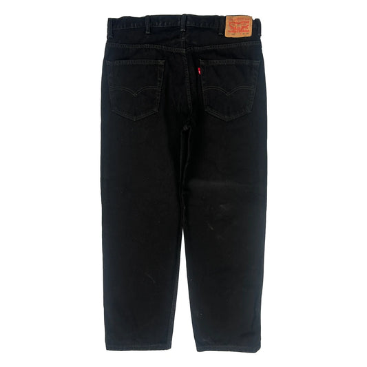 Vintage 550 Levis Jeans - 36W 29L Black Cotton