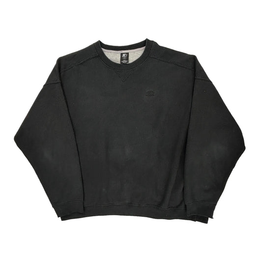 Starter Sweatshirt - XL Black Cotton Blend