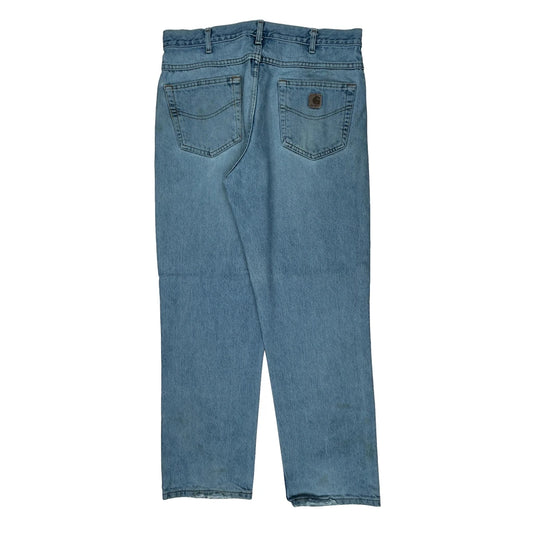 Carhartt Jeans - 35W 32L Light Wash Cotton