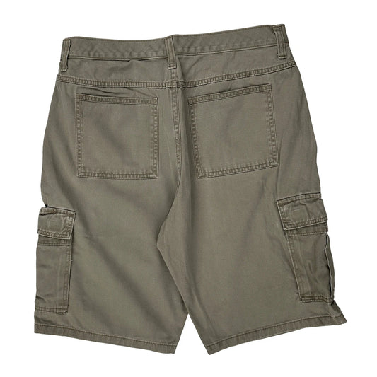 Wrangler Cargo Shorts - 34W 10L Khaki Cotton