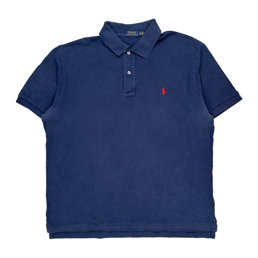 Polo By Ralph Lauren Polo Shirt - XL Blue Cotton