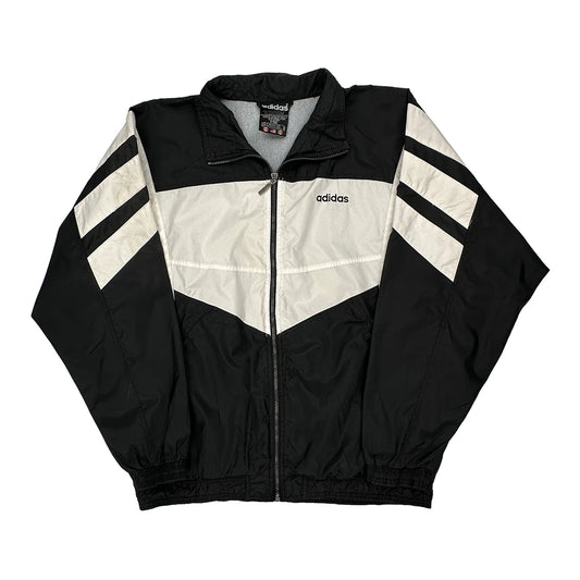 Adidas Windbreaker - XL Black Nylon
