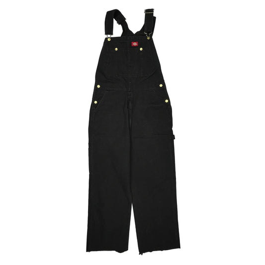 Dickies Dungarees - 34″ Waist Black Cotton