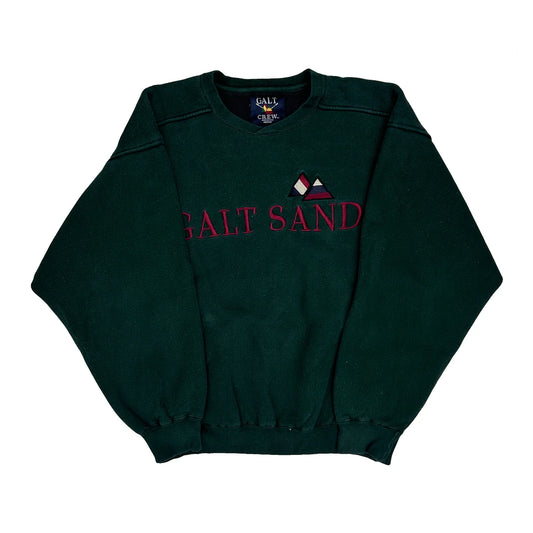 Galt Sand Sweatshirt - Medium Green Cotton