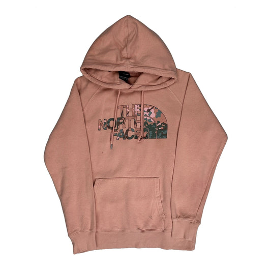 The North Face Hoodie - Medium Pink Cotton Blend