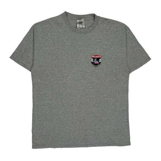 Ohio North Youth Soccer Association Adidas Graphic T-Shirt - Medium Grey Cotton