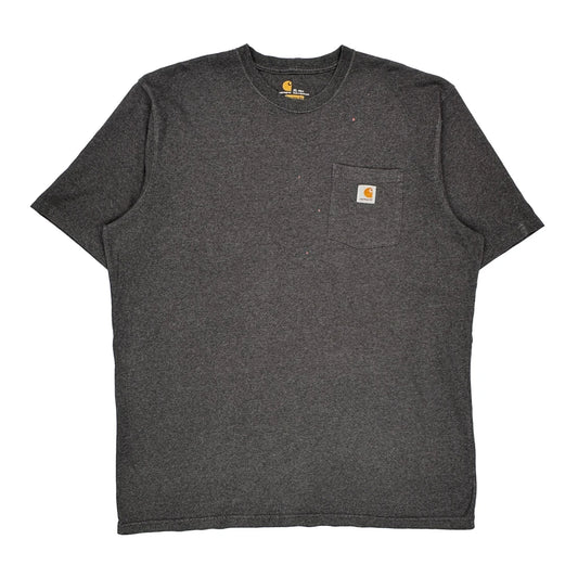Carhartt T-Shirt - XL Grey Cotton