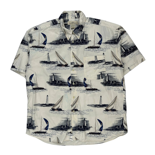 Natural Issue Graphic Short Sleeve Shirt - XL Black Cotton