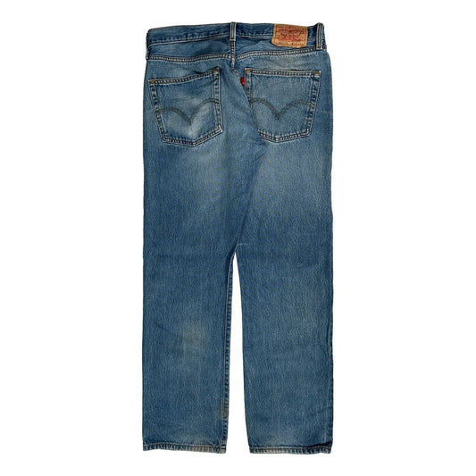 501 Levis Jeans - 32W 32L Blue Cotton