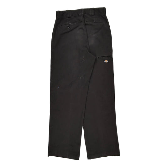 Dickies Cargo Trousers - 30W 30L Black Cotton