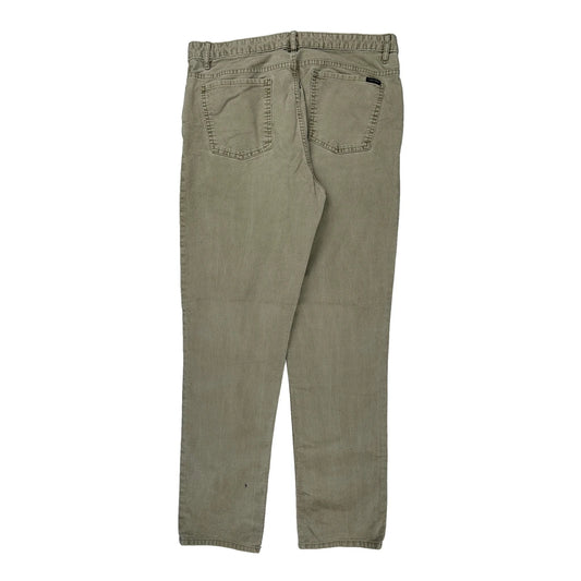 Dockers Cord Trousers - 32″ Waist Beige Cotton