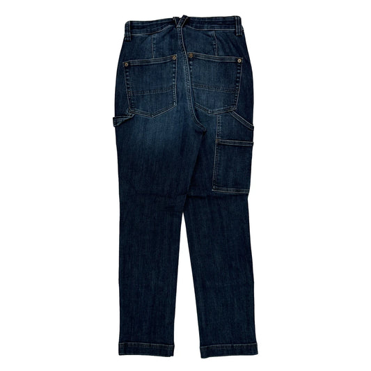 Duluth Carpenter Jeans - 28W UK 8 Dark Wash Denim