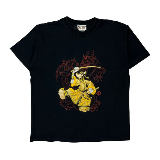 Walt Disney World Disney Graphic T-Shirt - XL Black Cotton