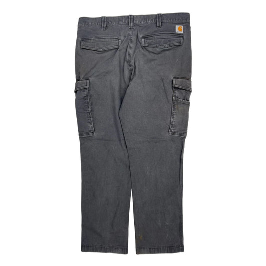 Carhartt Cargo Cargo Trousers - 38W 32L Grey Cotton