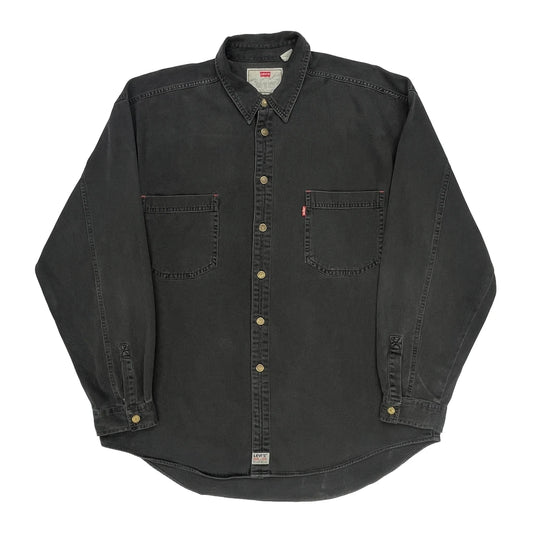 Levis Denim Shirt - XL Black Cotton
