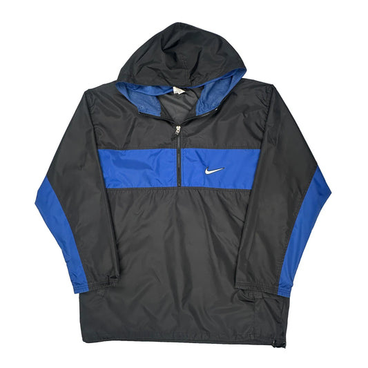 Nike Spellout Windbreaker - XL Black Polyester