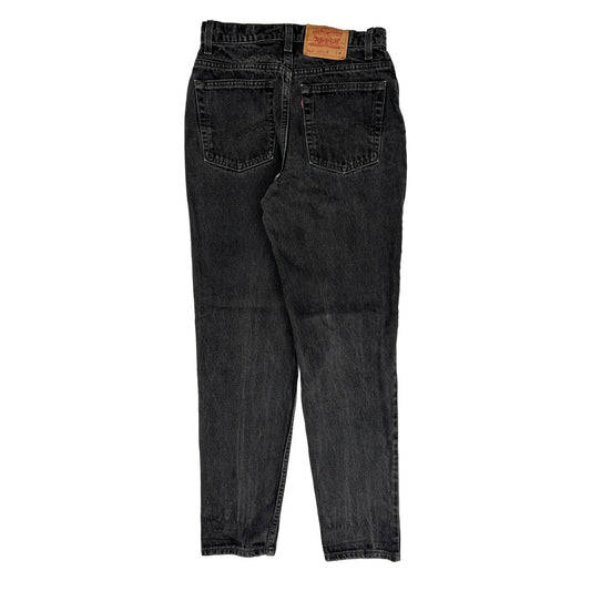 Made In USA Levis 512 Jeans - 28W UK 10 Black Cotton