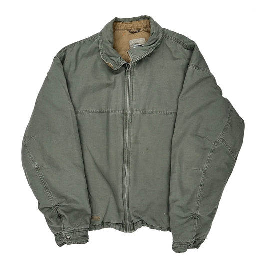 Columbia Jacket - XL Green Cotton