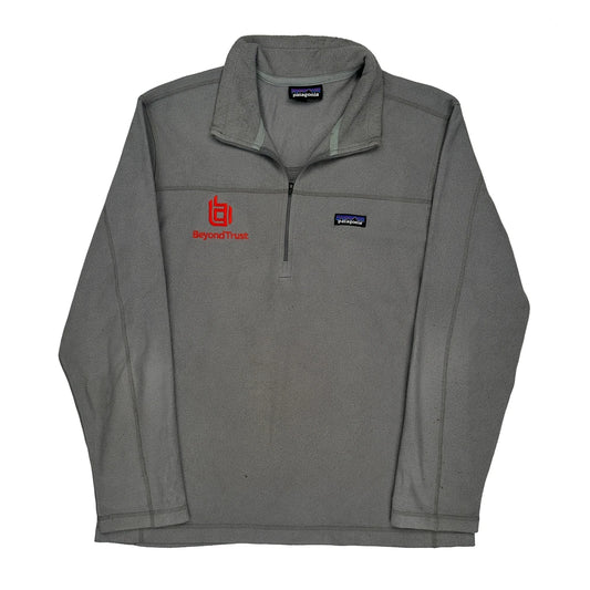 Beyondtrust Logo Patagonia Fleece - Large Grey Polyester