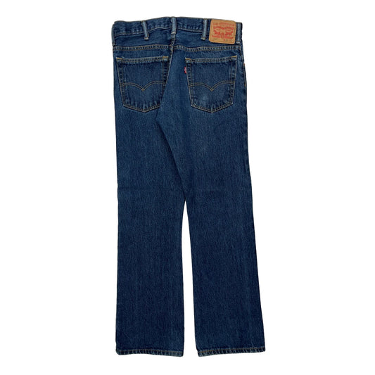 Levis 517 Boot Cut Jeans - 32W 32L Blue Denim