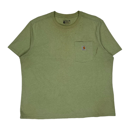 Carhartt T-Shirt - XL Green Cotton