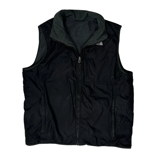 Vintage The North Face Gilet - XL Black Nylon