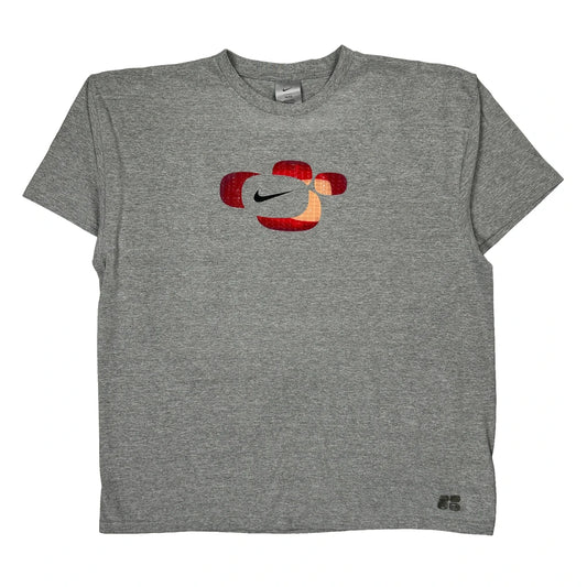 Nike T-Shirt - XL Gray Cotton