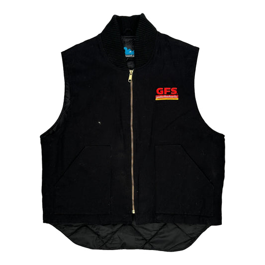 Tri-Mountain Workwear Gilet - Medium Black Polyester