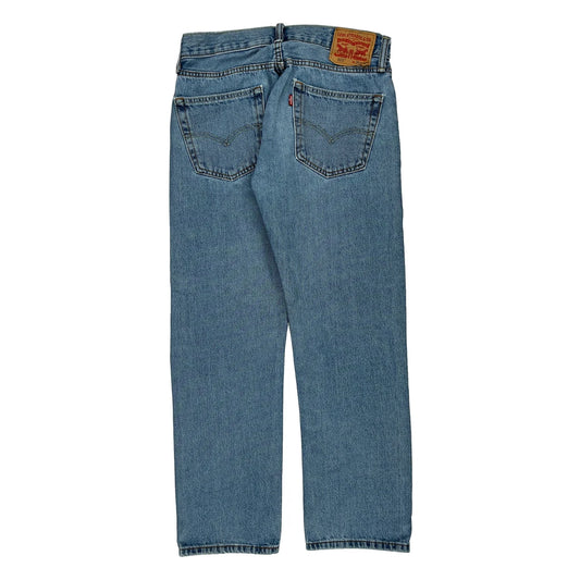 505 Levis Jeans - 30W 29L Light Wash Cotton