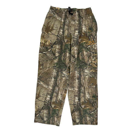 Realtree Camo Joggers - Medium Khaki Cotton Blend