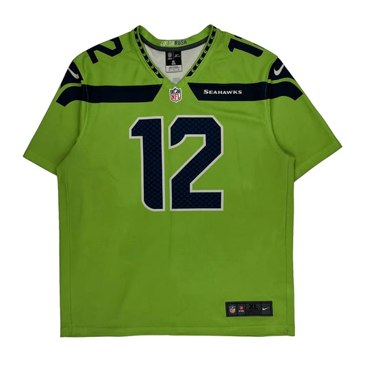 Seattle Seahawks Nike Nfl Jersey - XL Green Polyester