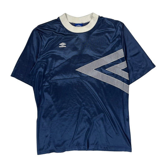 Umbro Football Shirt - XL Blue Polyester