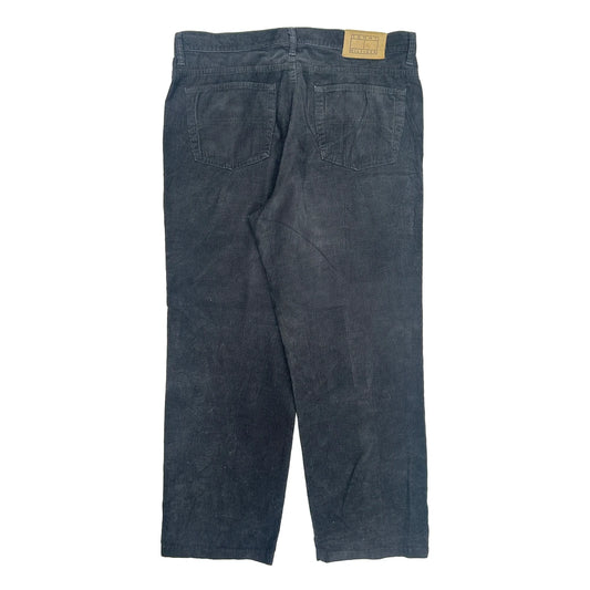 Tommy Jeans Cord Trousers - 38W 31L Black Corduroy